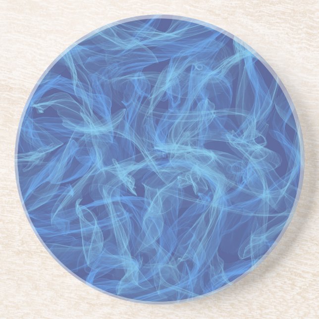 Blue Smoke Coaster (Front)