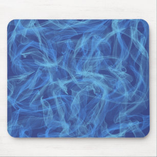 Blue Smoke Mouse Pad