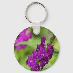 Blue Snakeweed Keychain