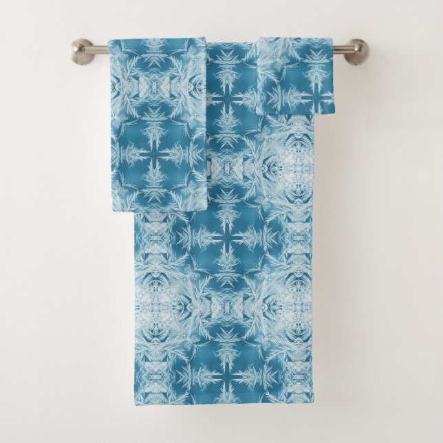 Blue Snow 101 2023 Bath Towel Set (Insitu)