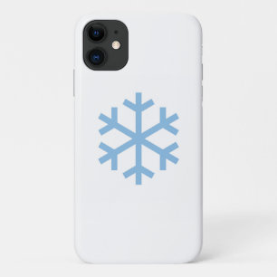Blue Snowflake Noël iPhone 11 Coque