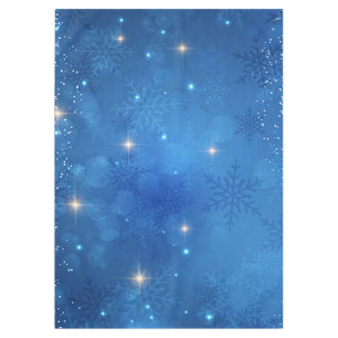 "Blue snowflakes" Tablecloth