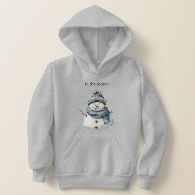 Blue Snowman Christmas (Laydown)