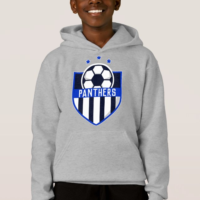 Blue Soccer Shield Team, Nom et numéro du joueur (Devant)