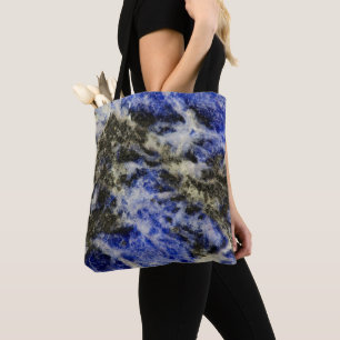 Blue Sodalite Tote Bag