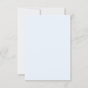 Blue Soft White Pastel Solid Colour  Card