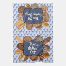 Blue Sourdough Bread Baking Personalized