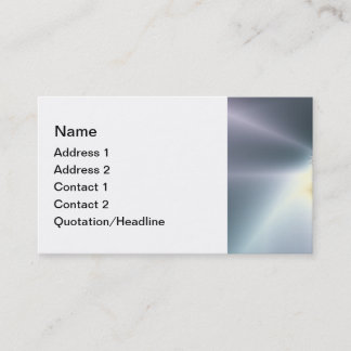 Blue Space Business Card
