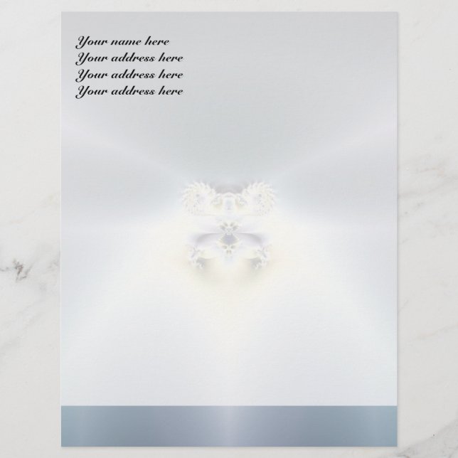 Blue Space Letterhead (Front)