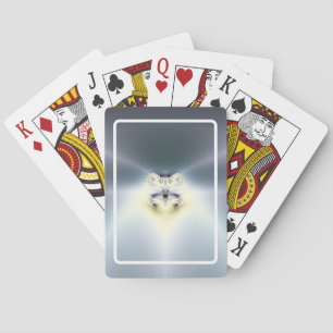 Blue Space Playing Cards