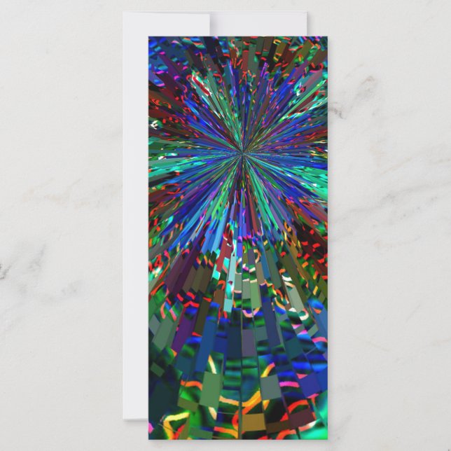 BLUE Sparkle Art  Star Planet Comet Solar Nightsky (Front)