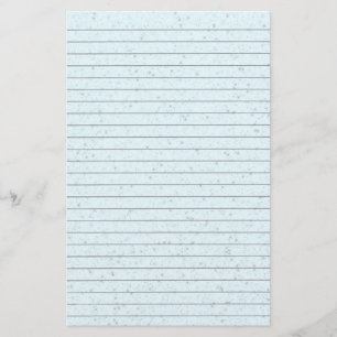 Blue Sparkles Stationery