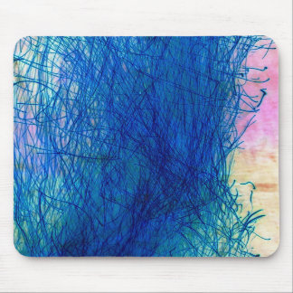 Blue Sparks Mouse Pad