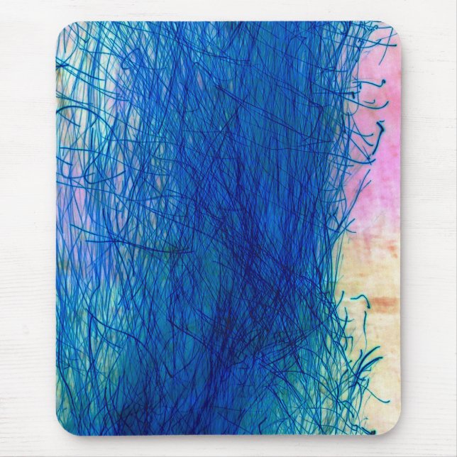 Blue Sparks Mouse Pad (Front)