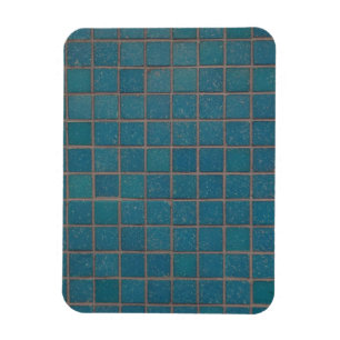 blue speckled tiles magnet