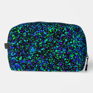 Blue Splatter - Dopp Kit