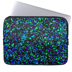 Blue Splatter - Laptop Sleeve