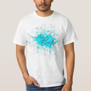 Blue Splatter T-Shirt
