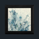 Blue Spring Gift Box<br><div class="desc">Blue Spring I by Tim OToole. Features blue florals in an abstract-like design.</div>