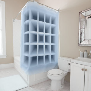 Blue square holes pattern