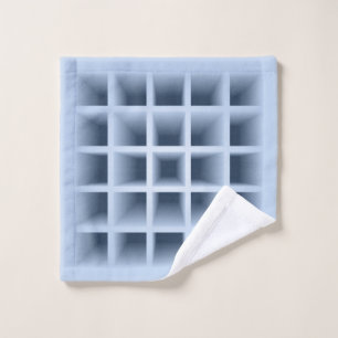 Blue square holes pattern