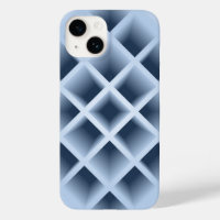 Blue square holes pattern