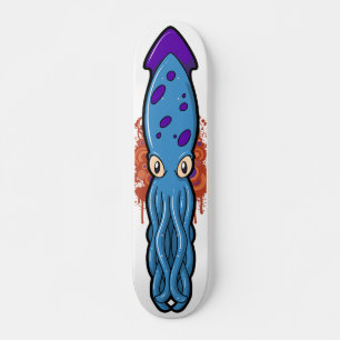 Blue Squiddy Skateboard