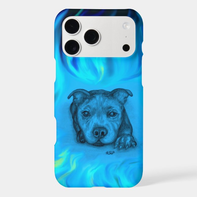 Blue Staffy Puppy (Back)