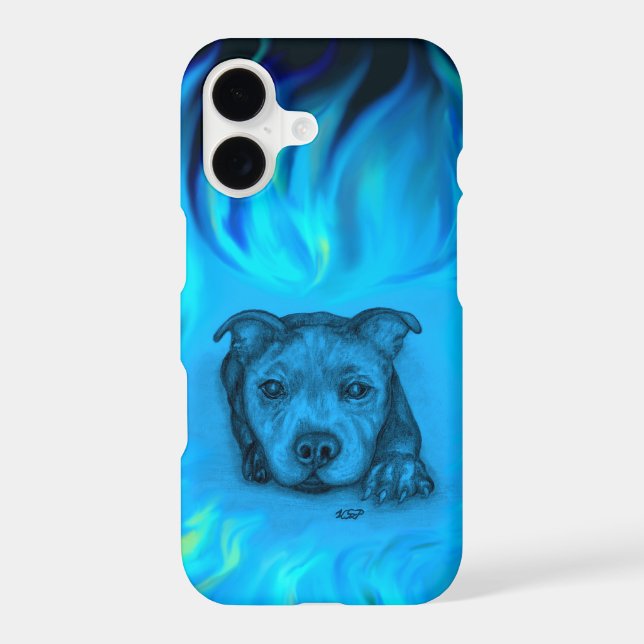 Blue Staffy Puppy (Back)