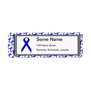 Blue Standard Ribbon by Kenneth Yoncich