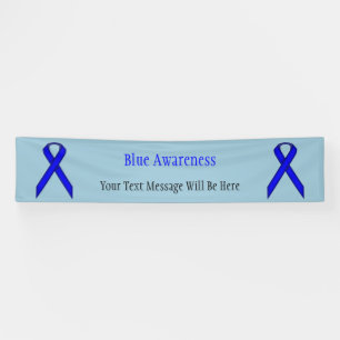 Blue Standard Ribbon by Kenneth Yoncich Banner