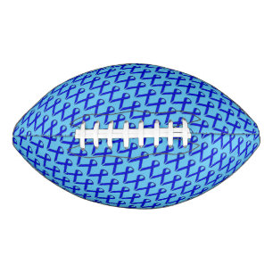 Blue Standard Ribbon by Kenneth Yoncich Football