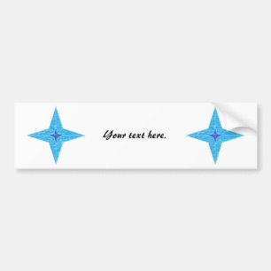 Blue Star Bumper Sticker