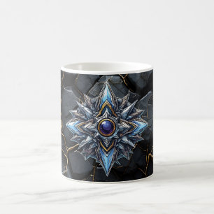 Blue Star Core gaming Emblem Coffee Mug