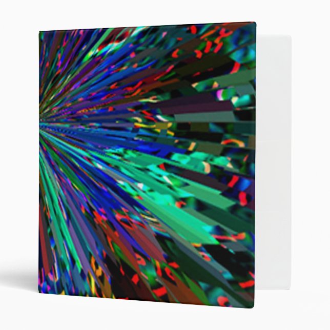 BLUE STAR COSMIC Sparkle Binder (Front/Inside)