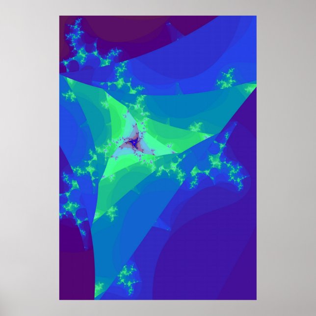 Blue Star Dancer Poster (Front)