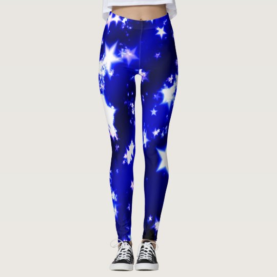 Blue Star Leggings