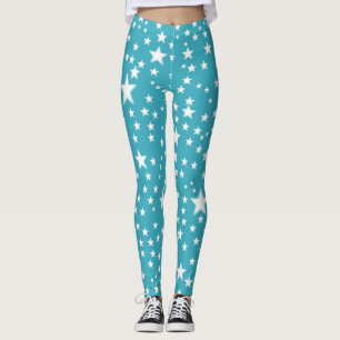 Blue Star Leggings