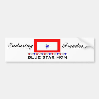 Blue Star Mom Bumper Sticker