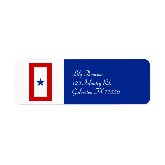Blue Star Mom Military Personalized (Front)