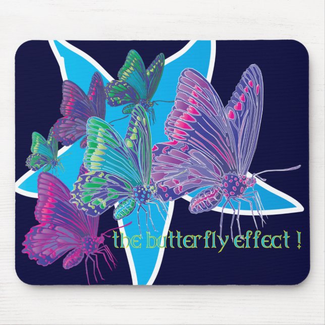 BLUE STAR MOUSE PAD (Front)