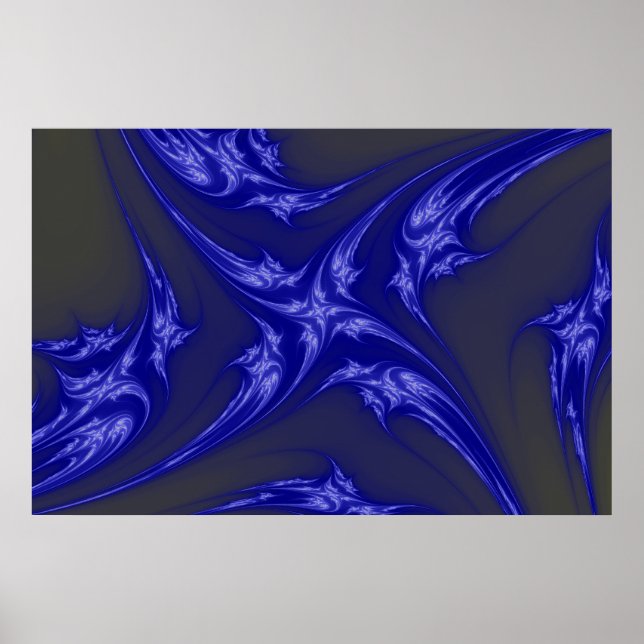 blue star poster (Front)