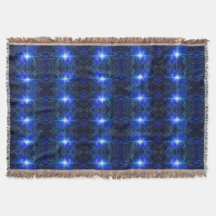 BLUE STAR throw Blanket