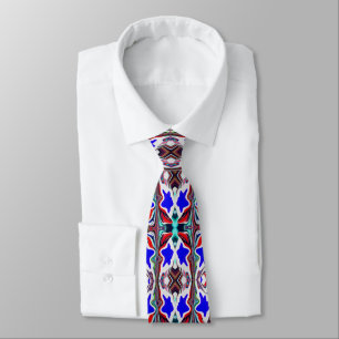 Blue star tie