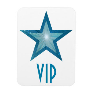 Blue Star 'VIP' flexible magnet white