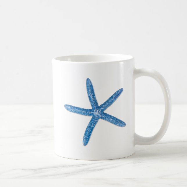 Blue Starfish Coffee Mug (Right)