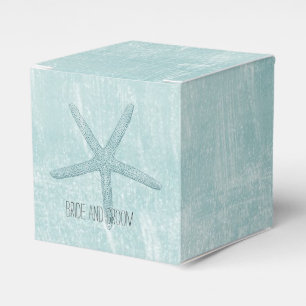 Blue Starfish Favor Box