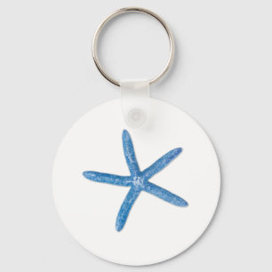 Blue Starfish Keychain