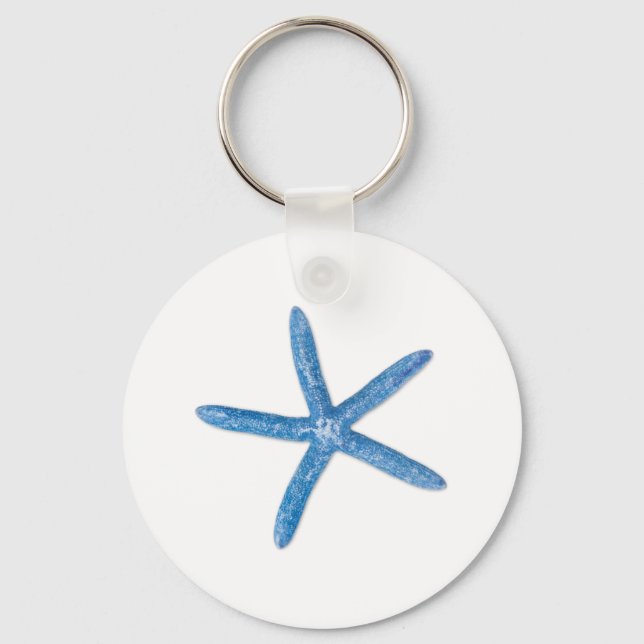 Blue Starfish Keychain (Front)