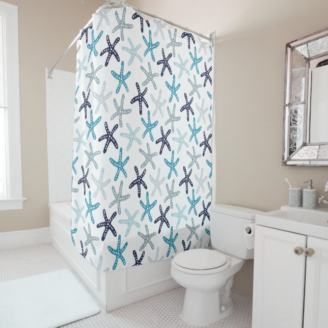 Blue Starfish Pattern (In Situ)